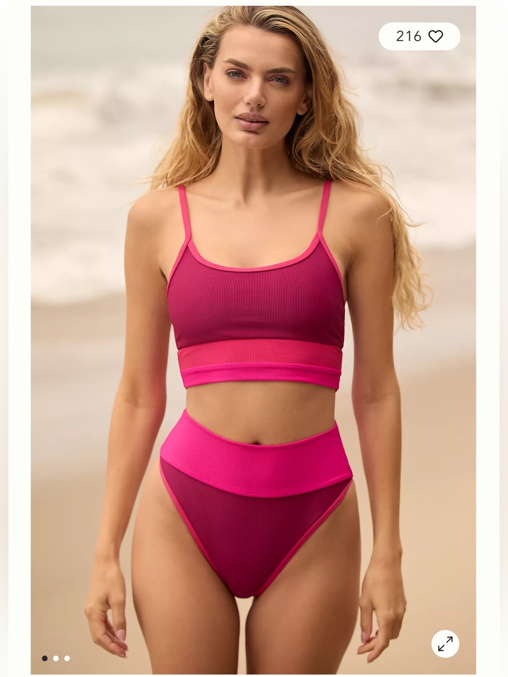 NWT Beach Riot Emmy Bikini Bottoms